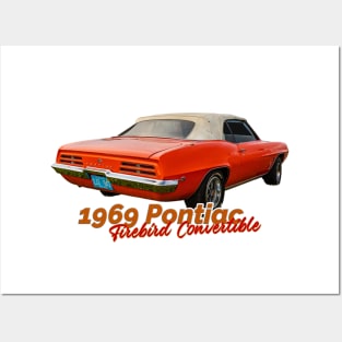 1969 Pontiac Firebird Convertible Posters and Art